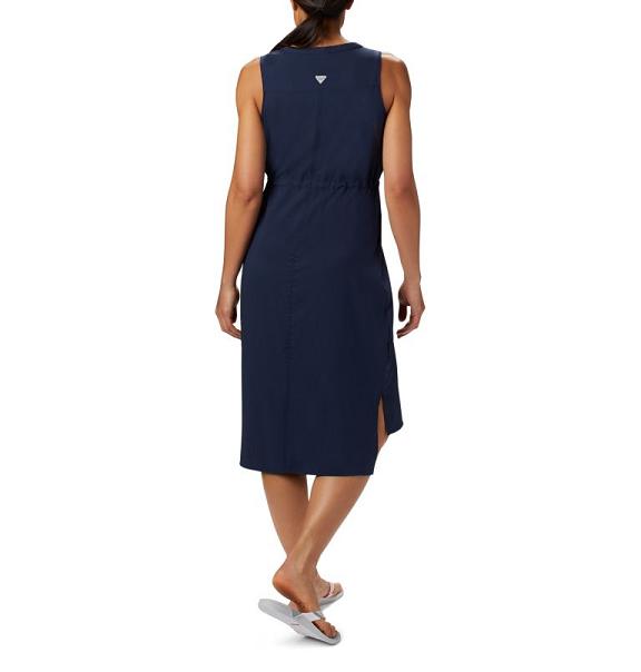 Columbia PFG Tamiami Dresses Navy For Women's NZ6758 New Zealand